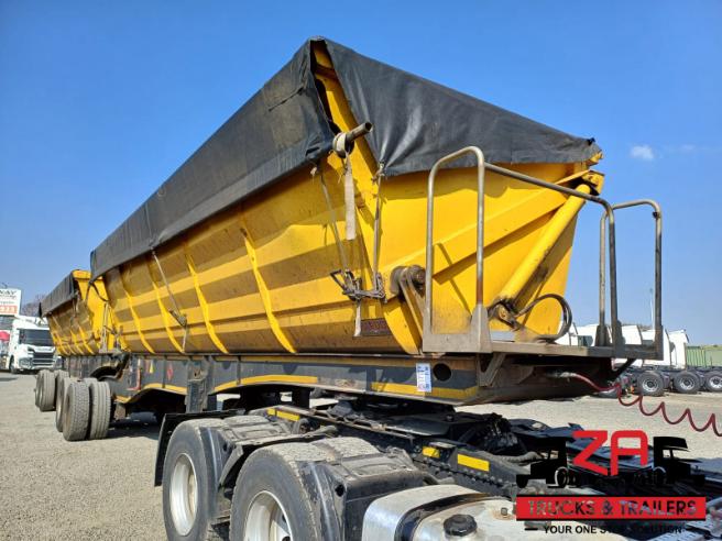2022 PARAMOUNT 45 CUBE SIDE TIPPER TRAILER #53302